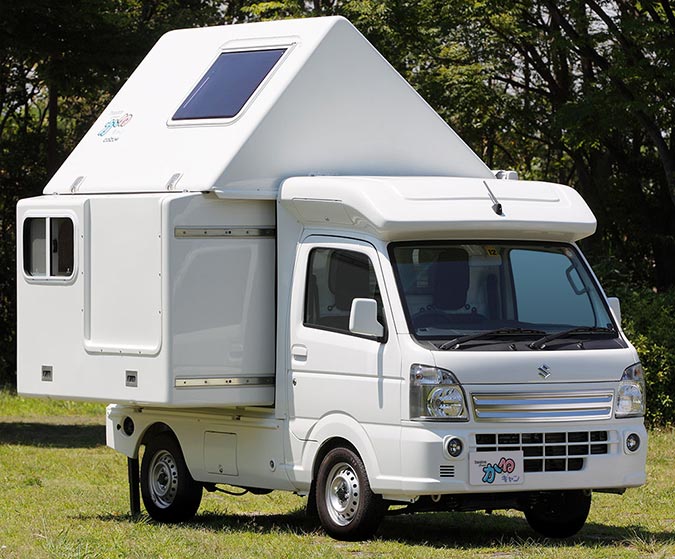 Twee verdieping camper