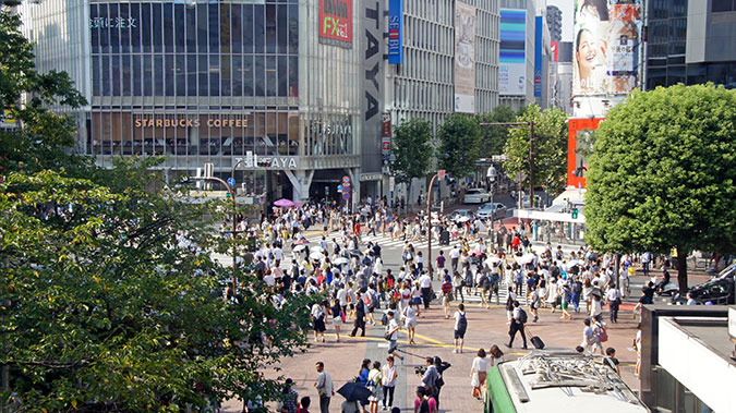 Shibuya crossing Tokyo